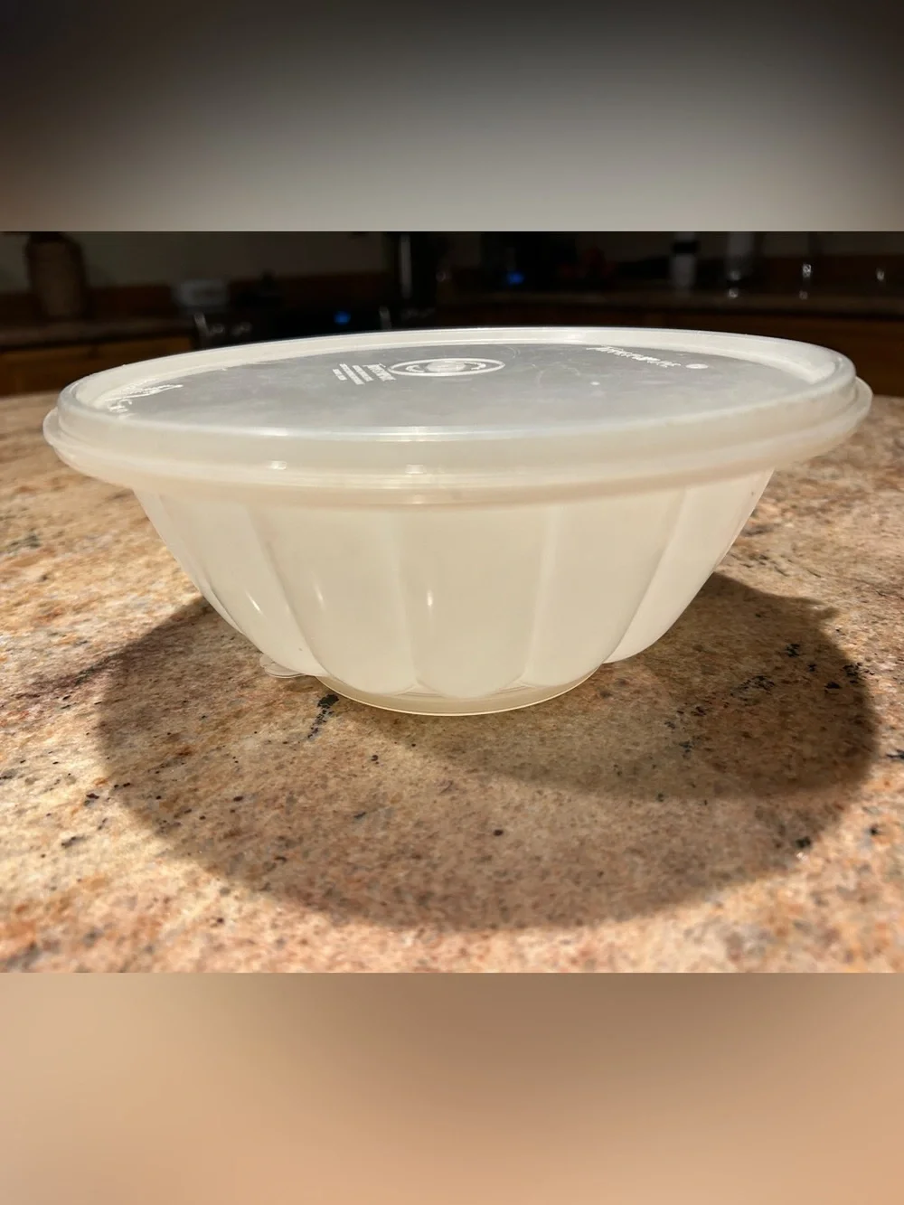 Tupperware Jel-N- Serve Set Mold 616-2/Seal Lid 229-17 /Insert 633-4 Made in USA